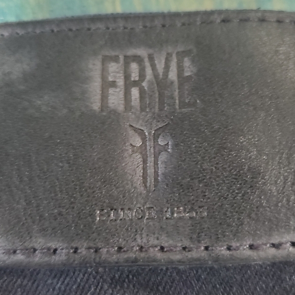 Black distressed Frye skinny jeans Size 28 - Picture 5 of 7